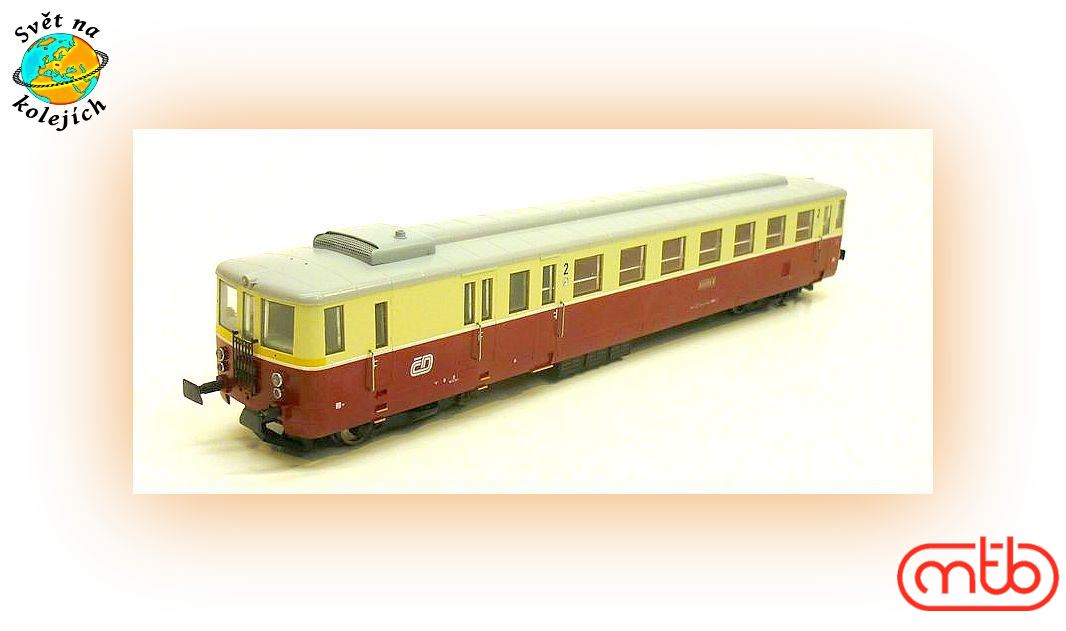 MTB 830 056 H0 - MOTOROVÝ VŮZ 830 056, ČD ZVUK JACEK