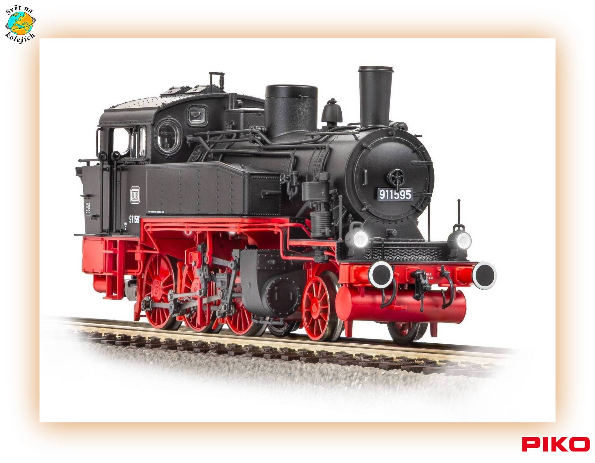 PIKO 50730 H0 - PARNÍ LOKOMOTIVA BR 91.3, DB