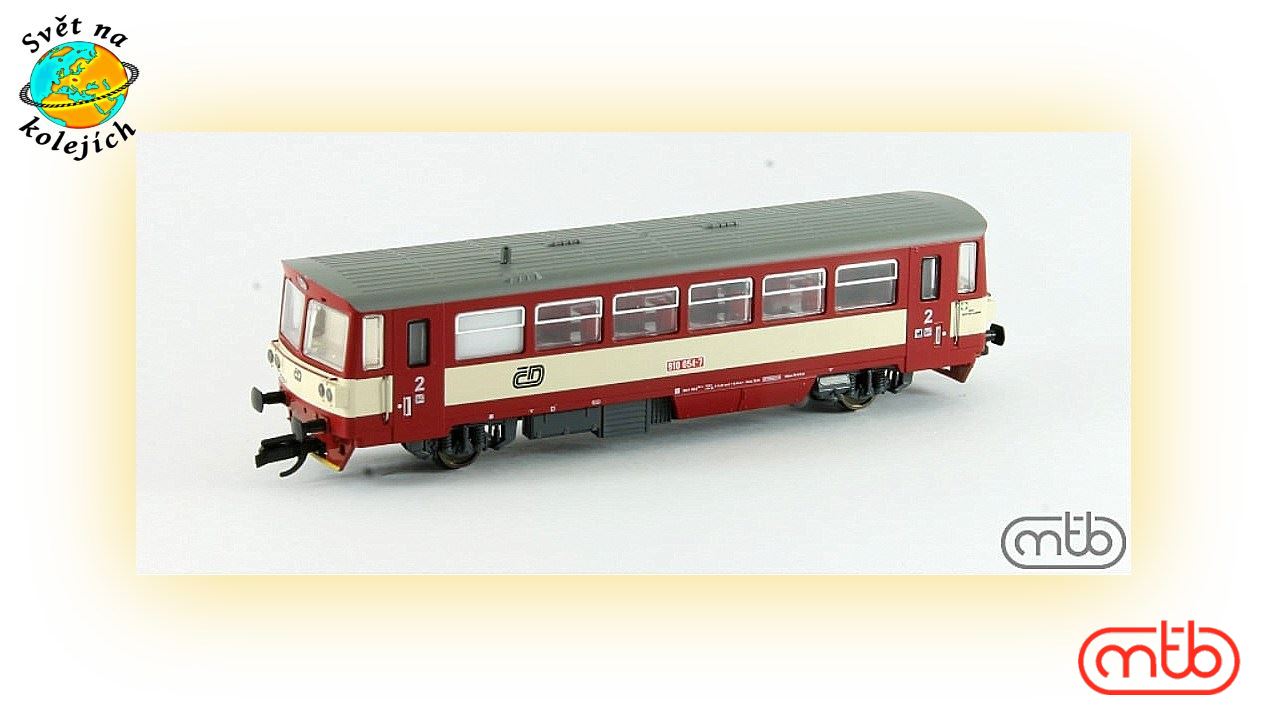 MTB 810 054 TT - MOTOROVÝ VŮZ 810 054, ČD ZVUK JACEK
