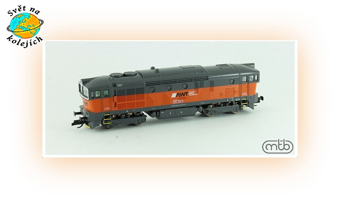 MTB 753 737 TT - DIESEL.LOK. "BREJLOVEC", AWT ZVUK JACEK