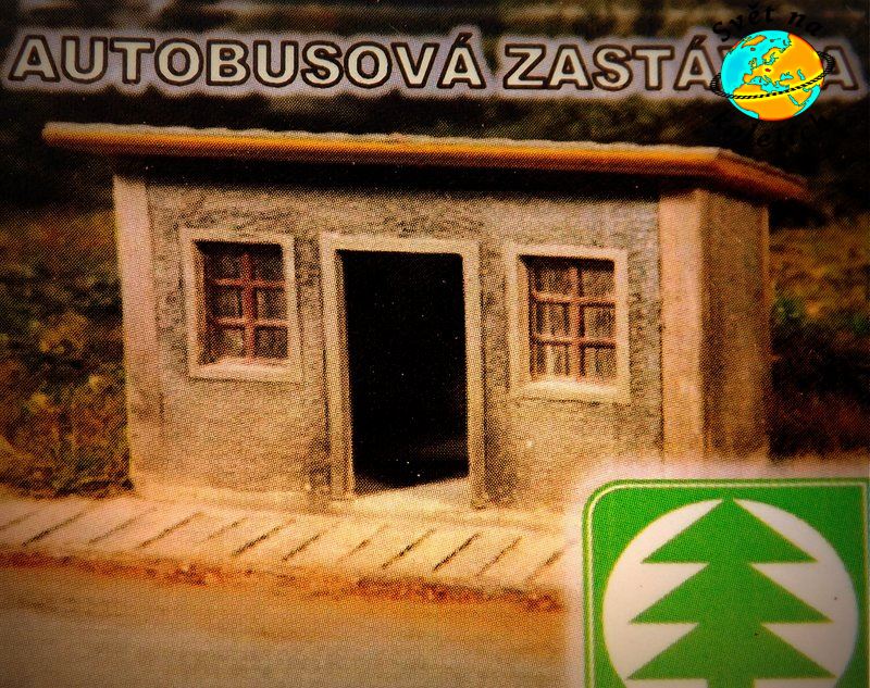 MODEL SCENE 98507 HO - AUTOBUSOVÁ ZASTÁVKA