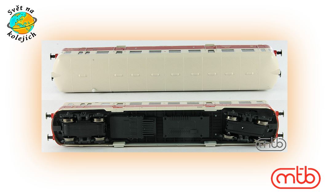 MTB M240 042  H0 - MOTOROVÝ VŮZ M240 042, ČSD
