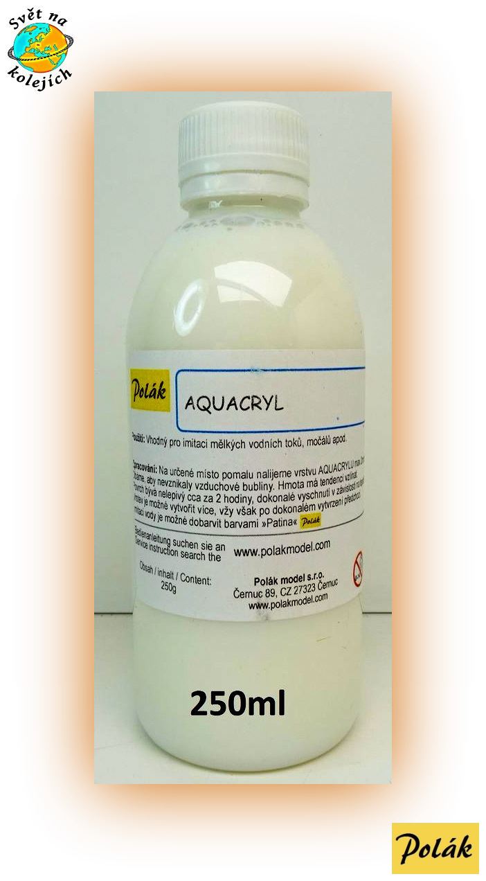 POLAK 5507 -  AQUACRYL IMITACE VODY 500 ml