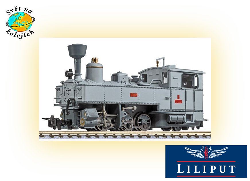 LILIPUT L141474 HOe - PARNÍ LOKOMOTIVA typu U Lok 3, NÖLB