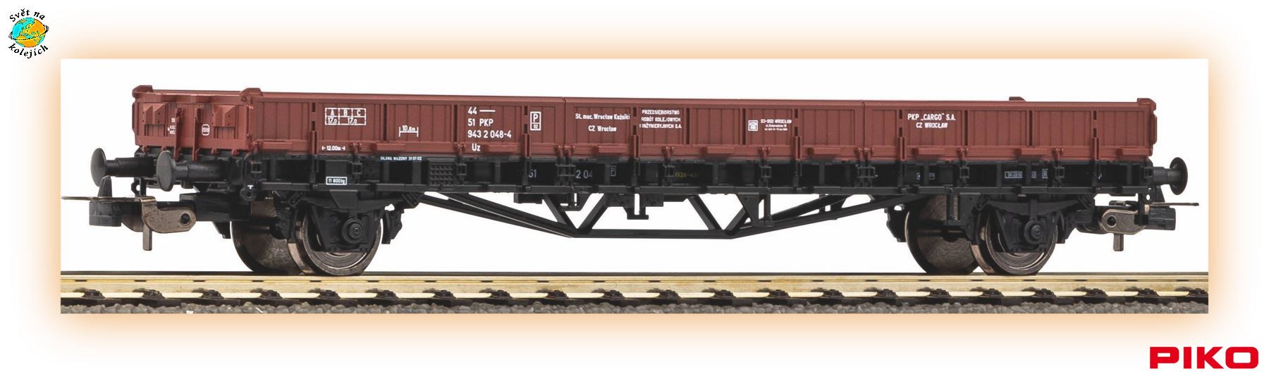 PIKO 24513 HO - NÁKLADNÍ VŮZ ex Ulm, PKP