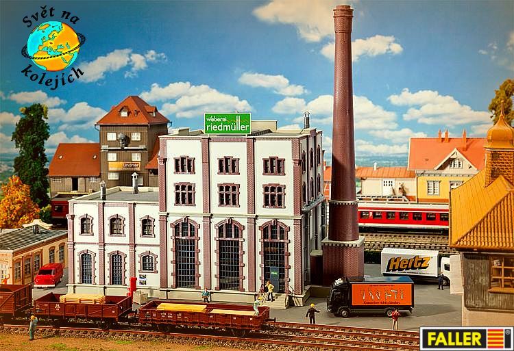 FALLER 130187 H0 - FABRIKA "TEXTILKA"