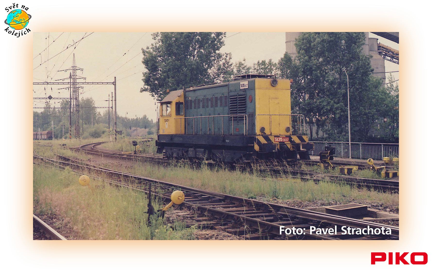 PIKO 52106 HO - DIESELOVÁ LOK. T435, NOVÁ HUŤ OSTRAVA  DIGITÁL ZVUK