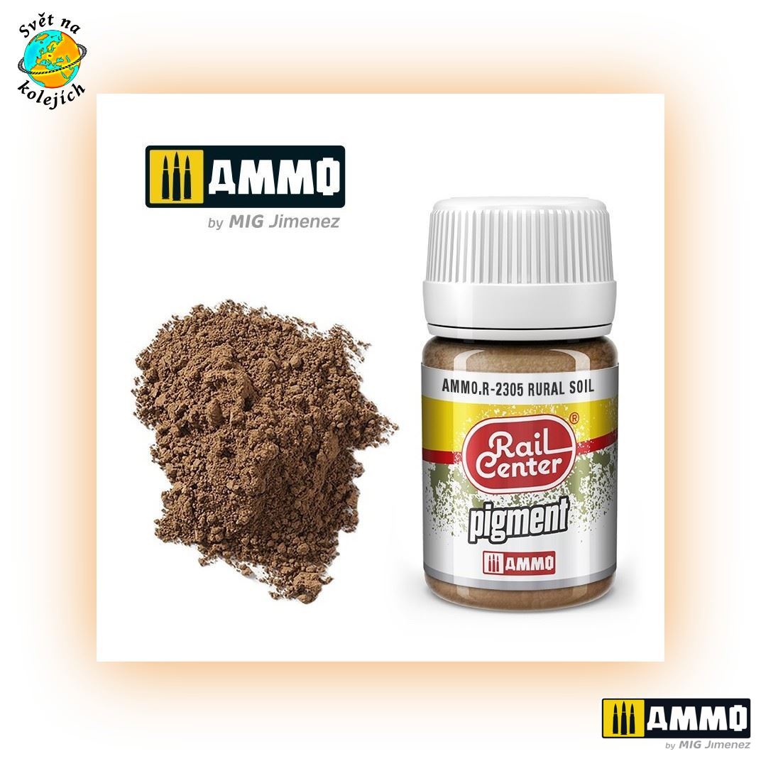 AMMO AMMO.R-2305 - RAIL CENTER, PIGMENT VENKOVSKÁ PŮDA, 35ml