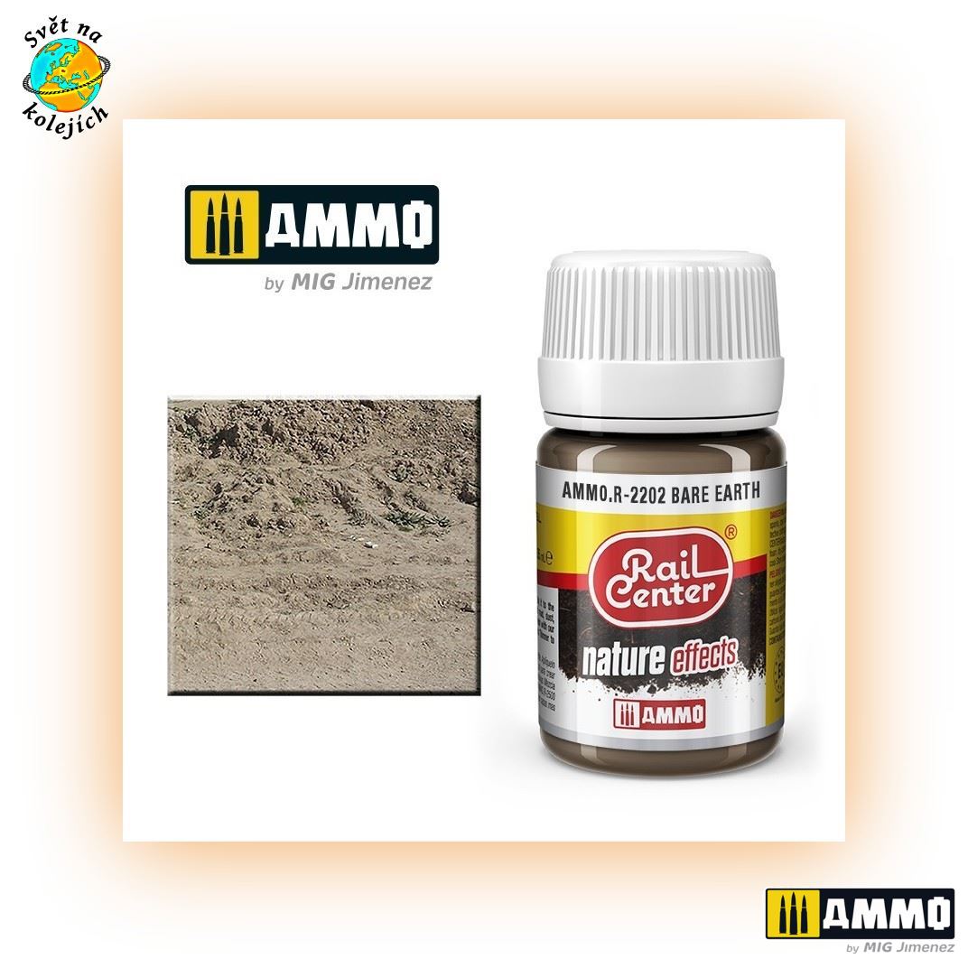 AMMO AMMO.R-2202 - RAIL CENTER, EFEKT HOLÉ ZEMĚ, 35ml