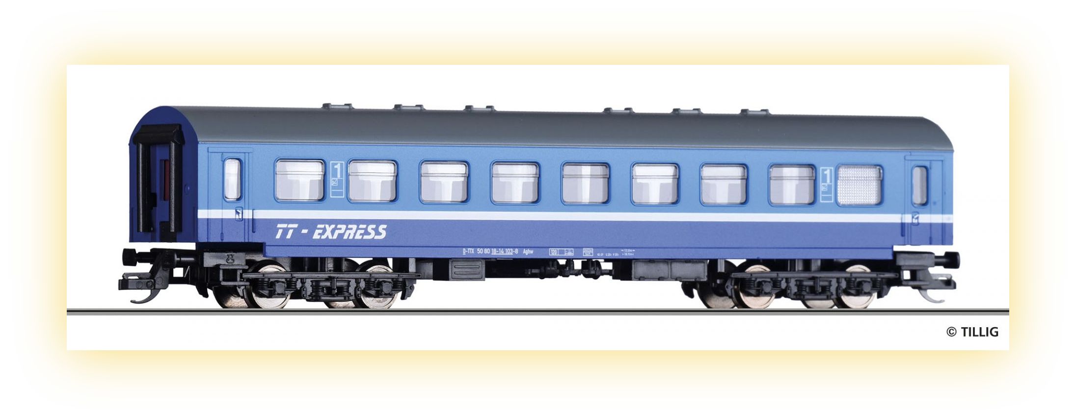 TILLIG 13190 TT - OSOBNÍ VŮZ START 1.tř, "TT-Express" 