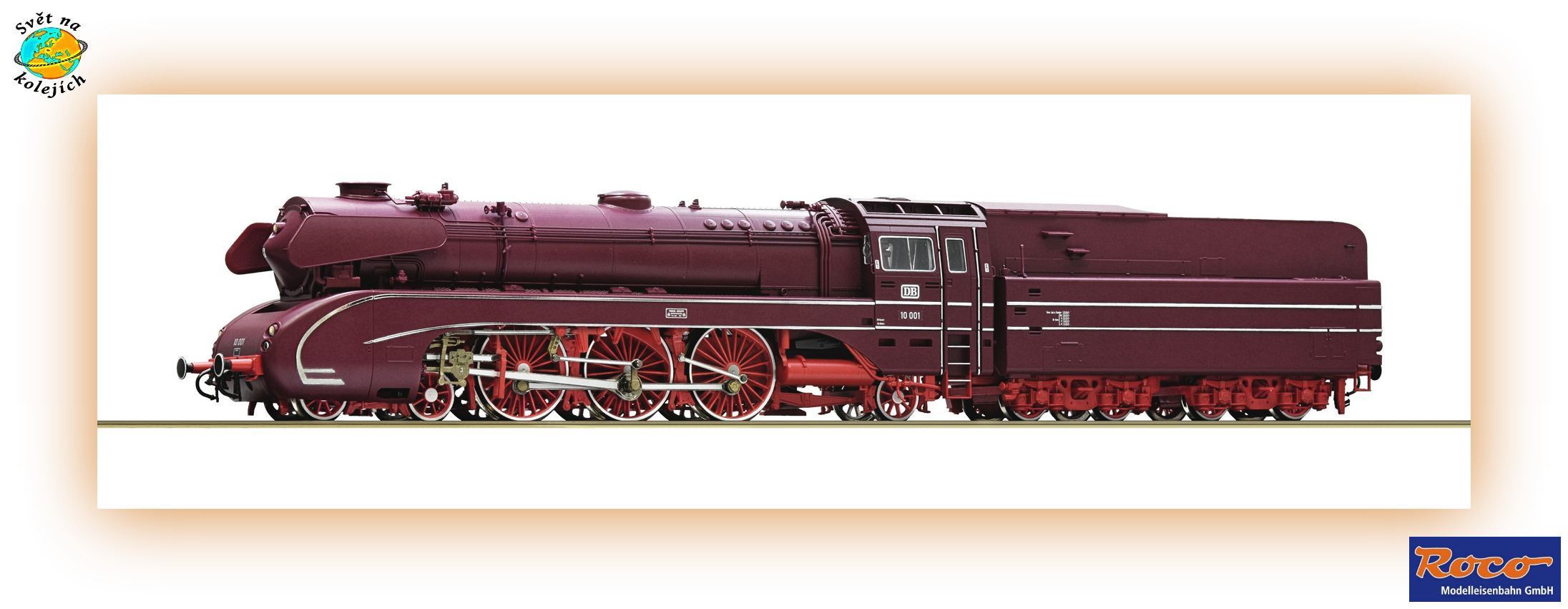 ROCO 7100015 H0 - PARNÍ LOKOMOTIVA 10 001, DB
