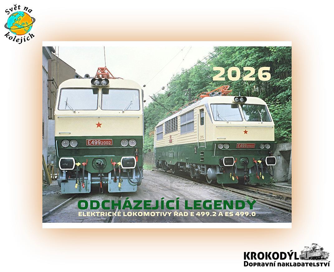 KALENDÁŘ "ODCHÁZEJÍCÍ LEGENDY" - NAKLADATELSTVÍ KROKODÝL "ODCHÁZEJÍCÍ LEGENDY", 2026