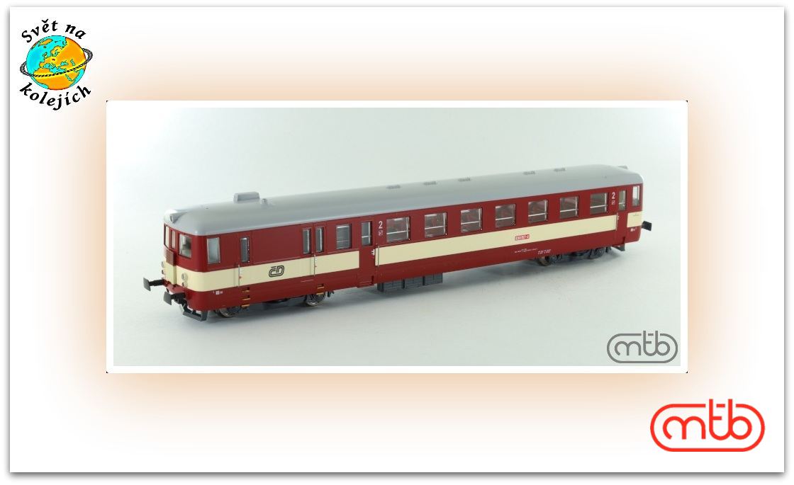 MTB 830 157 H0 - MOTOROVÝ VŮZ 830 157, ČD ZVUK JACEK