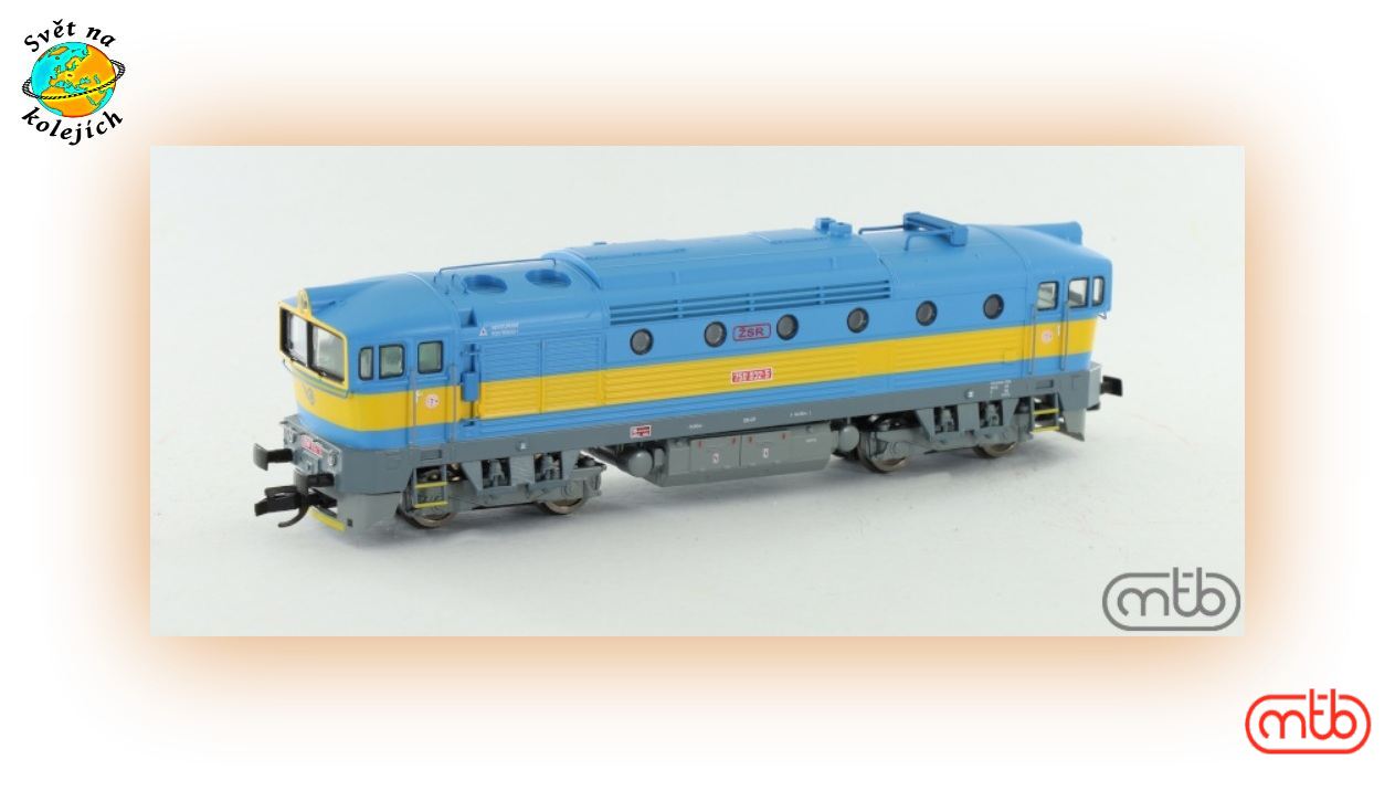 MTB 750 032 TT - DIESEL. LOK. "BREJLOVEC", ŽSR