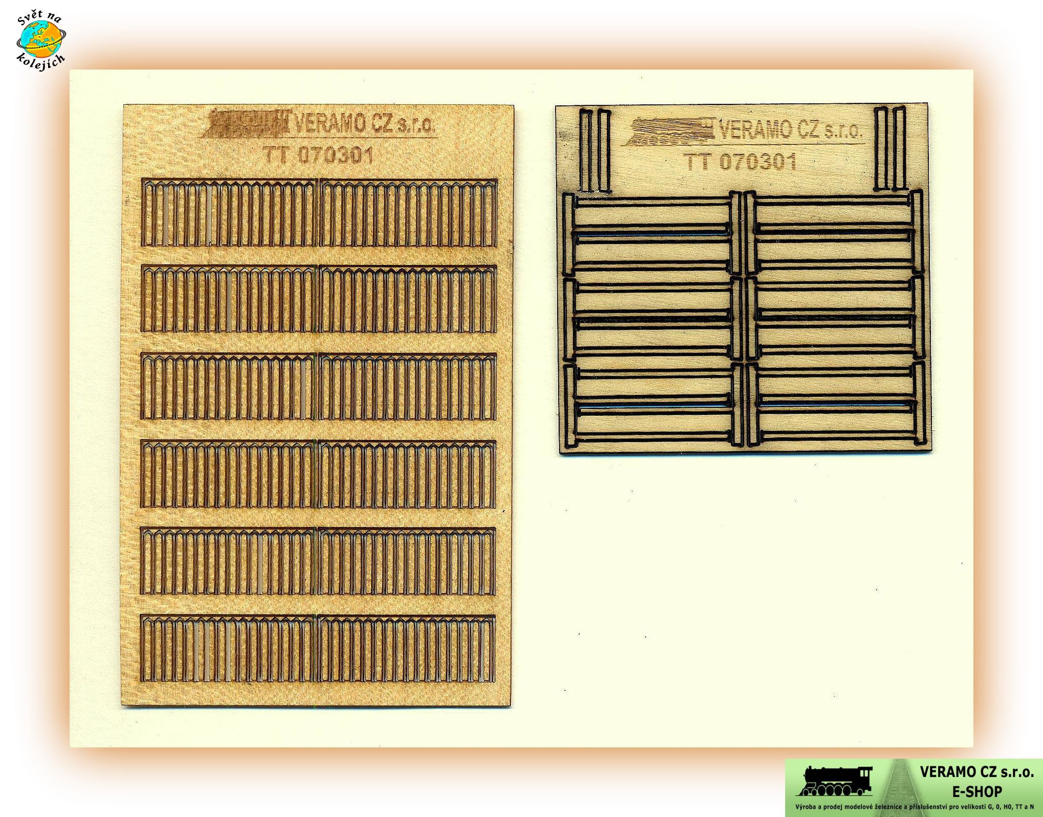 VERAMO TT 070301 - DŘEVĚNÝ PLOT