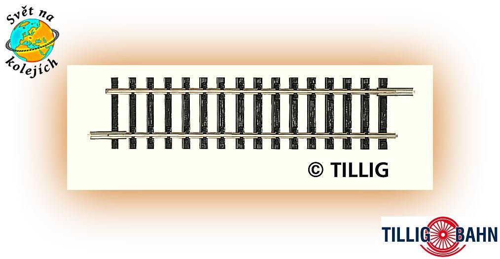 TILLIG 83102 TT - KOLEJ PŘÍMÁ G2/83mm
