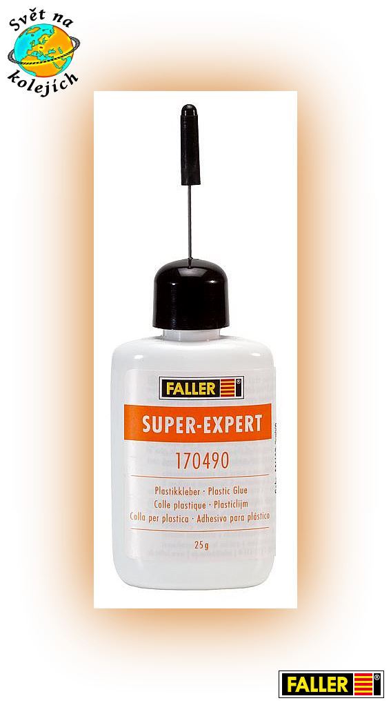 FALLER 170490 - "SUPER EXPERT" LEPIDLO NA PLASTOVÉ STAVEBNICE