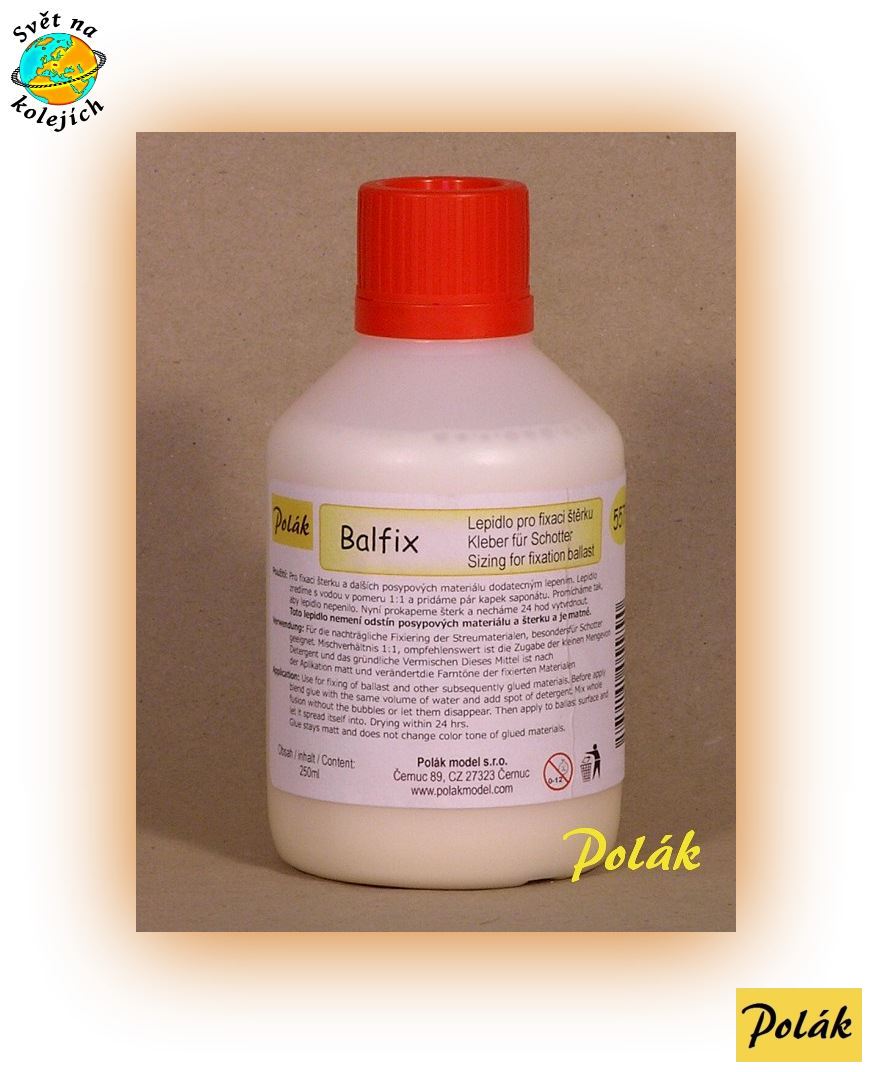 POLAK 5579 -  BALFIX LEPIDLO PRO FIXACI ŠTĚRKU 250 ml 