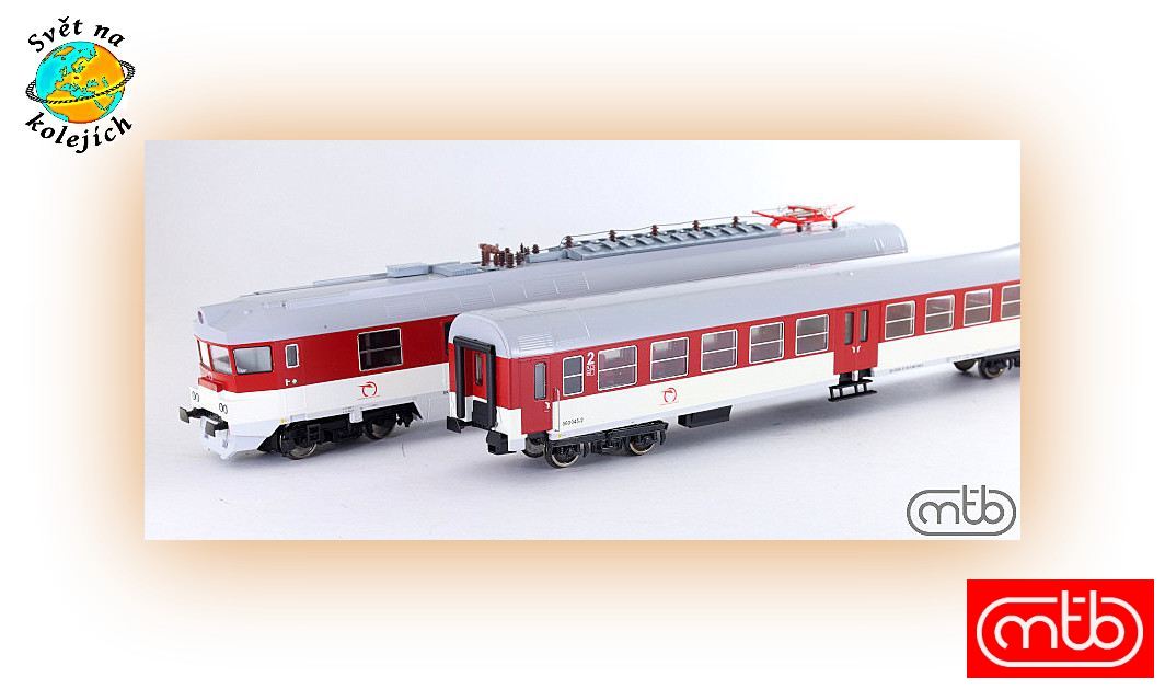 MTB 560.014 + 060.049 H0 - ELEKTRICKÁ JEDNOTKA 560 "PANŤÁK" ZSSK MTB 560.014 + 060.049 H0 - ELEKTRICKÁ JEDNOTKA 560 "PANŤÁK" ZSSK