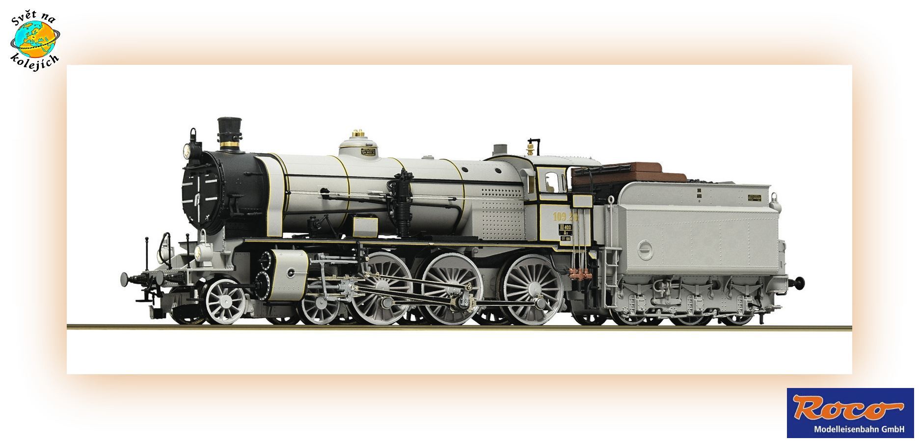 ROCO 7100047 H0 - PARNÍ LOKOMOTIVA Rh 109 "JIŽNÍ DRÁHA", ÖBB