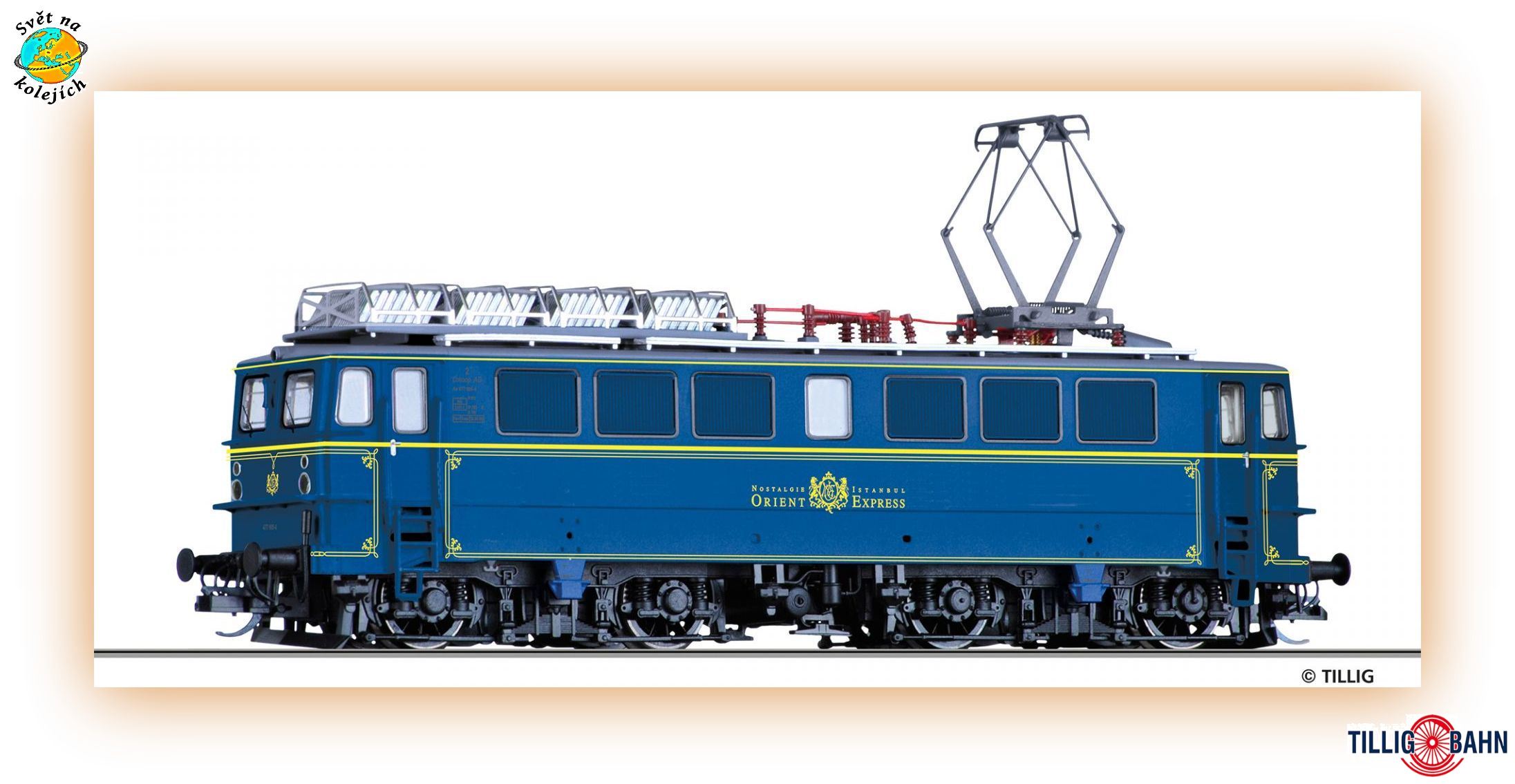 TILLIG 502335 TT - ELEKTRICKÁ LOK. Ae 477 905-4, Lokoop AG (CH)  - Limitovaná edice 2025 