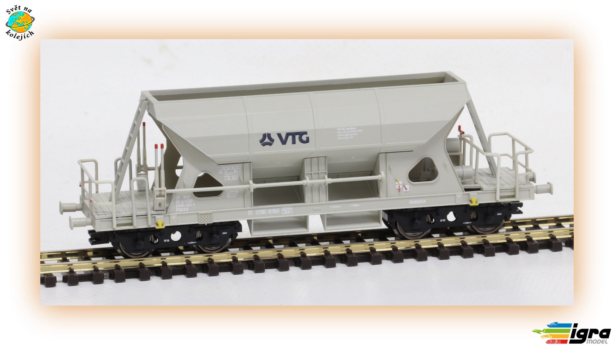 IGRA 96500014 TT - SAMOVÝSYPNÝ VŮZ Faccs, VTG