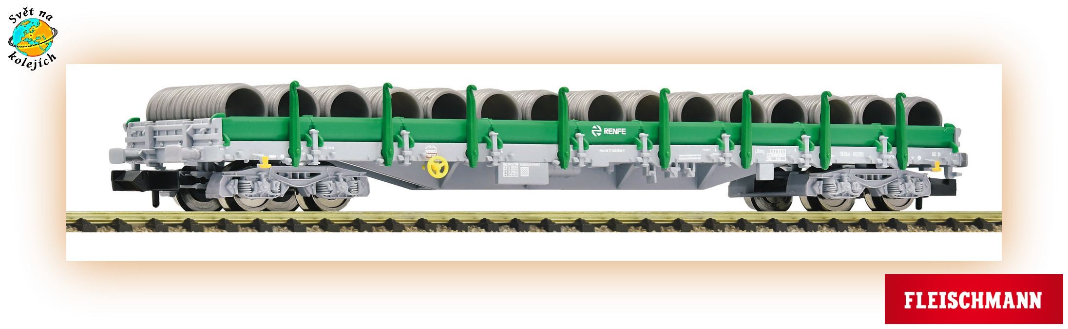 FLEISCHMANN 6660100 N - NÁKLADNÍ VŮZ typ Res, RENFE