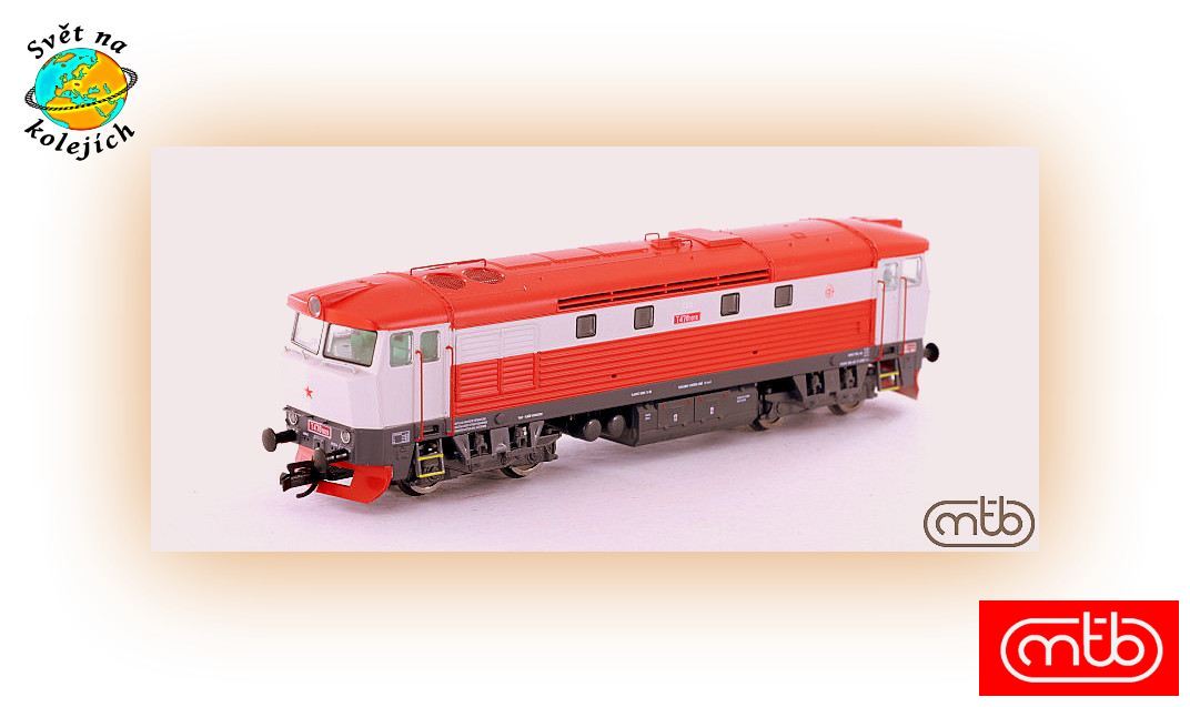MTB T478 1019 TT - DIESEL. LOK. "BARDOTKA" ČSD 
