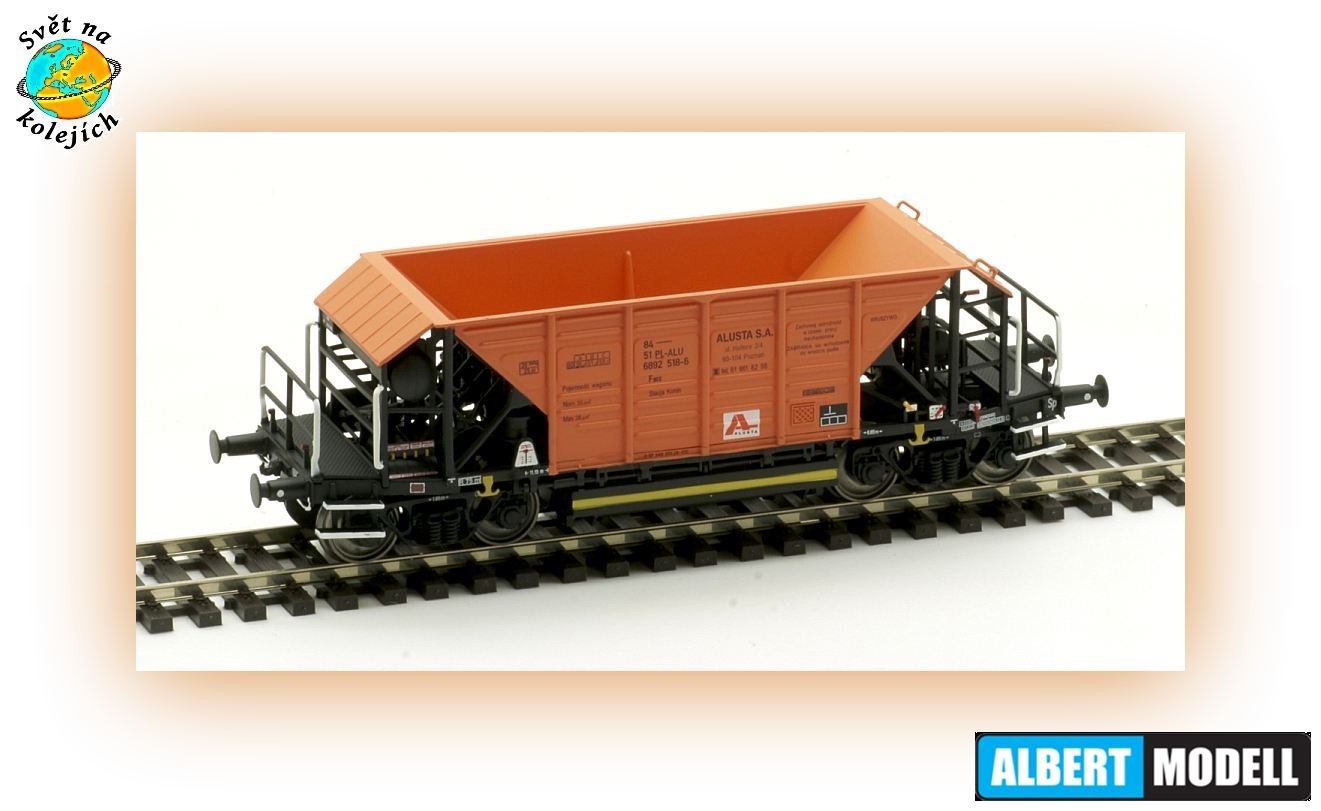ALBERT MODELL 689045 H0 - NÁKLADNÍ VÝSYPNÝ VŮZ Faccpp, PL-ALU