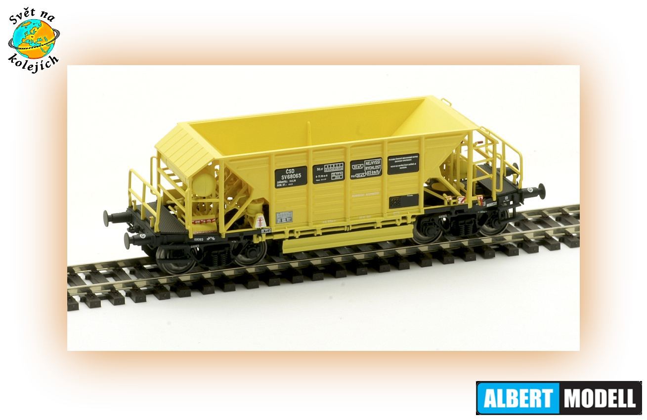 ALBERT MODELL 360012 H0 - NÁKLADNÍ VÝSYPNÝ VŮZ Faccpp, ČSD