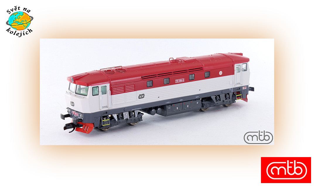 MTB 751 094 TT - DIESEL. LOK. "BARDOTKA" ČD 