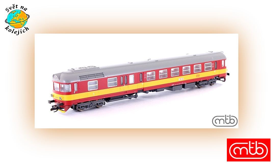 MTB ČD 853 020 TT - MOTOROVÝ VŮZ "HYDRA" 853 020, ČSD