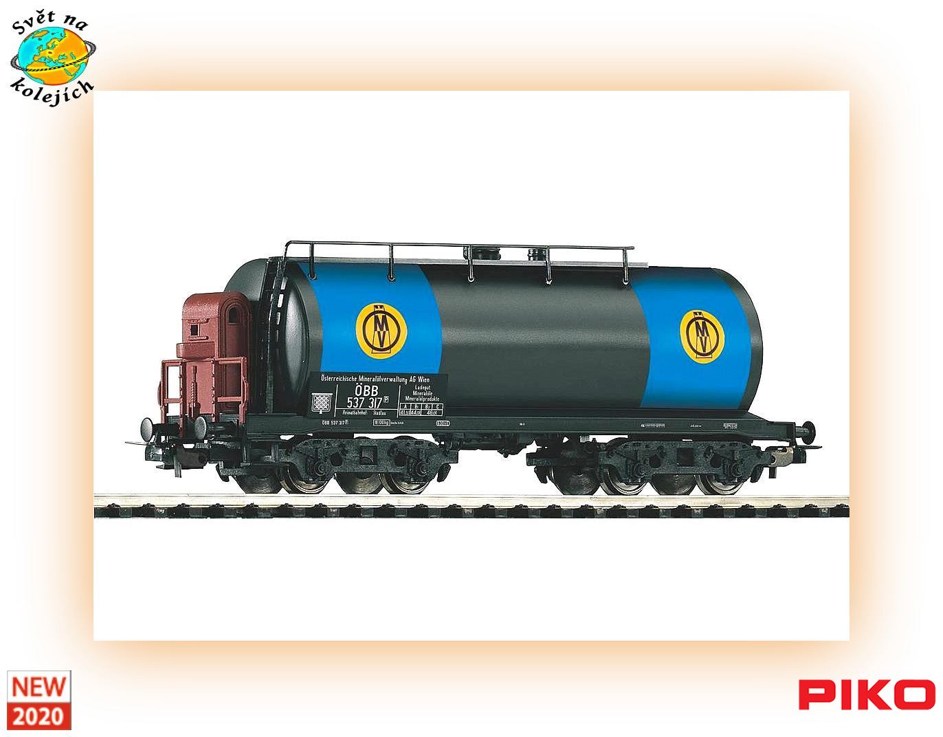 PIKO 54741 H0 - KOTLOVÝ VŮZ " OMV ", ÖBB
