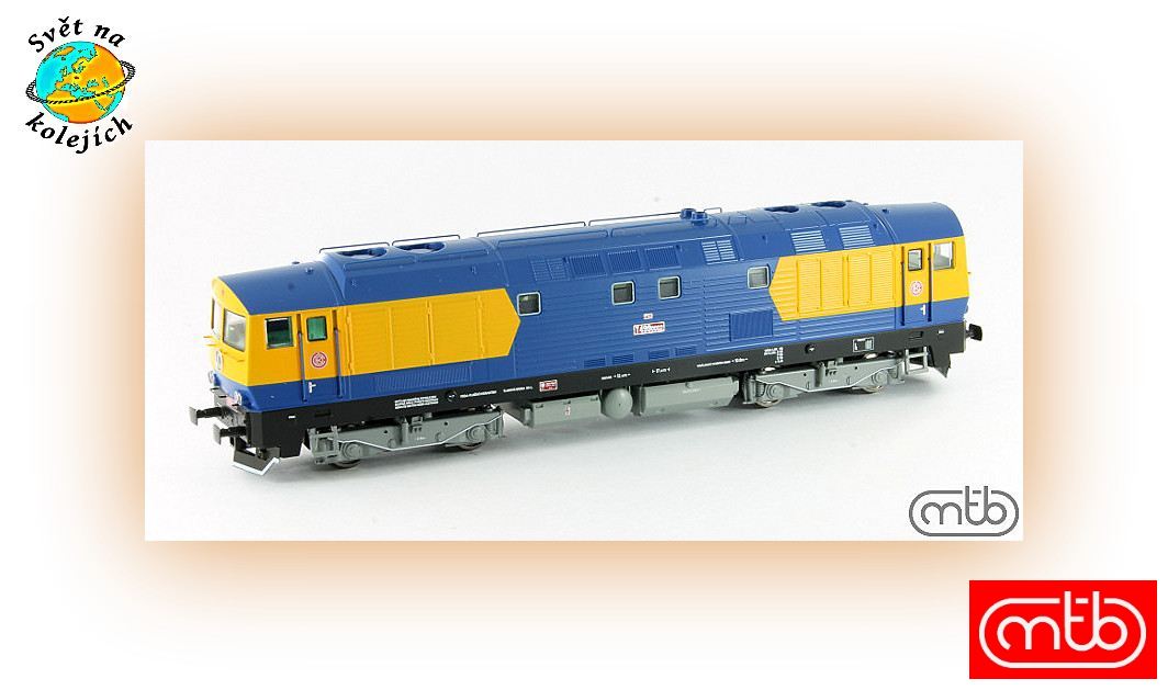 MTB T499.0001 H0 - DIESELOVÁ LOK. T499.0002 " KYKLOP ", ČSD DIGITÁL ZVUK